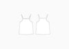 Bottlebrush Tank Sewing Pattern - Rib Knit Tank Top in AUS Sizes 6-24