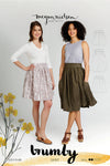 Brumby skirt multi size sewing pattern