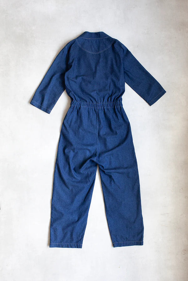 Jesse Jumpsuit sewing pattern, an all-in-one outfit offering true comfort, style, and casual charm, suitable for year-round wear and a best seller.
