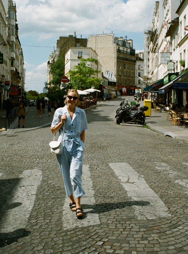 Jesse Jumpsuit sewing pattern, an all-in-one outfit offering true comfort, style, and casual charm, suitable for year-round wear and a best seller.