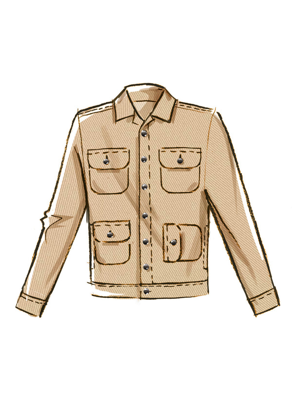 McCall's Men's Jacket, Shorts, and Pants Sewing Pattern M8393