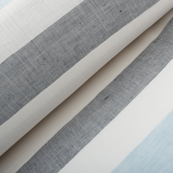 Island Time Wide Stripe Linen | Remnant
