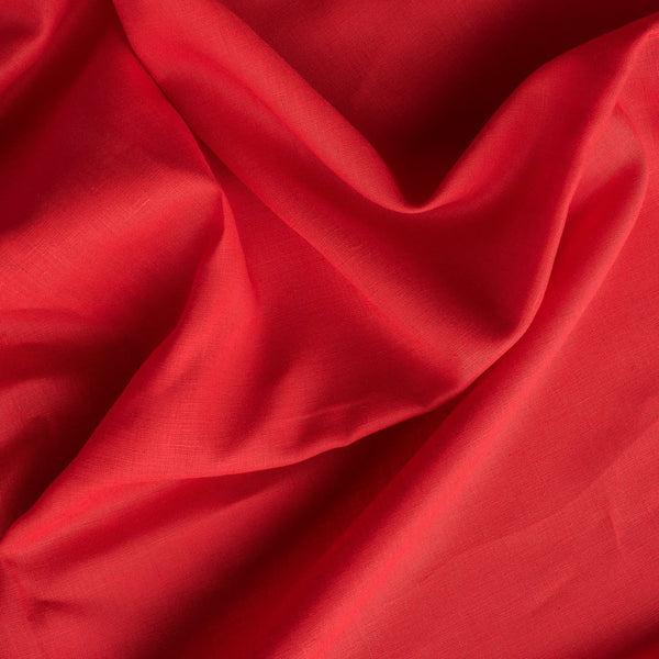 Scarlet 100% Linen | Remnant