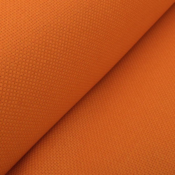 Tangerine Weave 100% Linen for Upholstery | Remnant