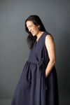 Etta Sewing Pattern - Simple Wrap Dress with Lined Bodice and Inseam Pockets