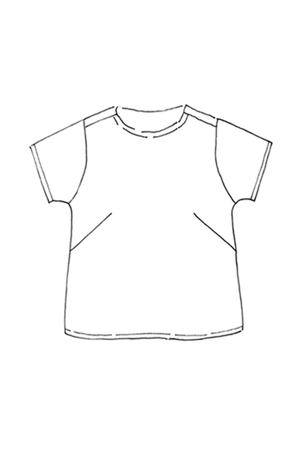 Camber Set sewing pattern by Merchant & Mills featuring an A-line dress and T-shirt option.