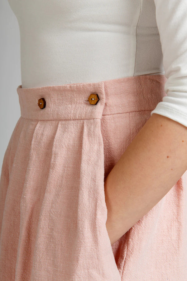 Wattle Skirt Sewing Pattern - Bias Cut Midi Length Skirt, Pleated Skirt, Gathered Skirt, and Bias Cut Skirt