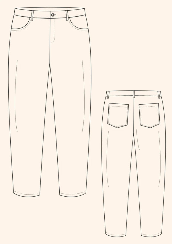 Worker Trousers (MENS) MultiSize PDF Pattern