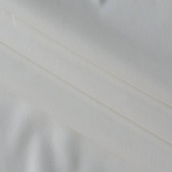 Alabaster Drift lightweight off-white Giza cotton blend fabric, soft and elegant