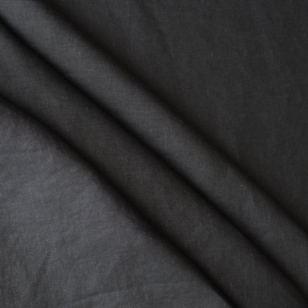 Close-up of black fabric with a subtle texture
