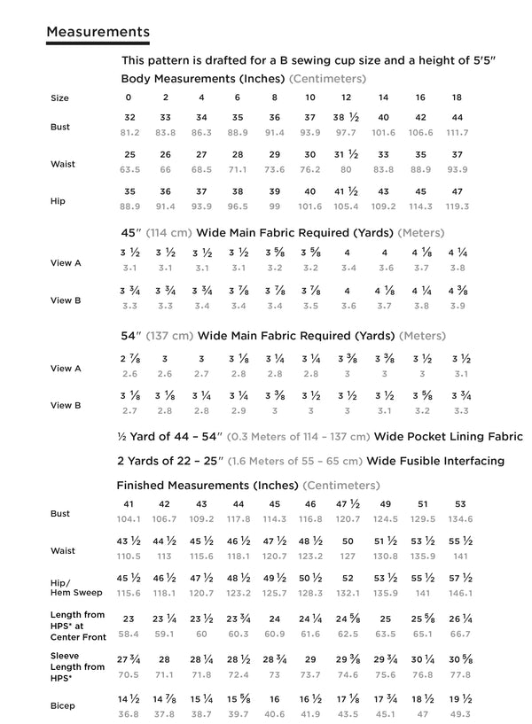 Grainline Studio Cortland Trench sewing pattern with modern swing shape, storm flaps, and bound seams for durability