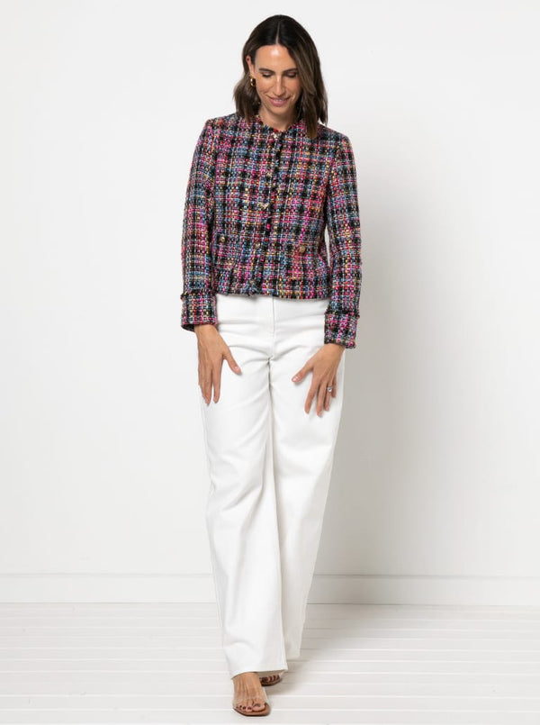 Delphine Woven Jacket Sewing Pattern