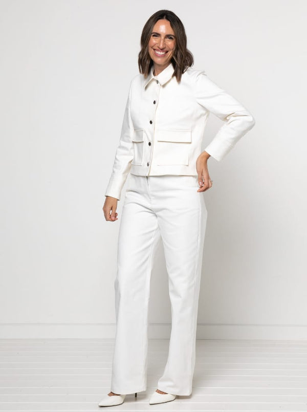 Delphine Woven Jacket Sewing Pattern