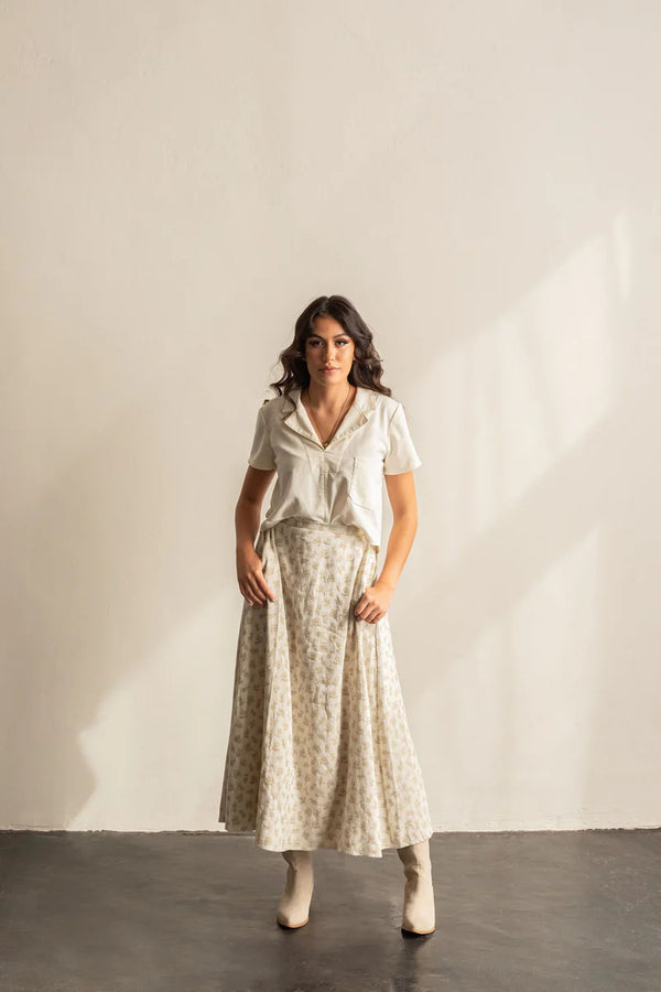 Donny Shirt Sewing Pattern – boxy pull-on woven top with lapel collar and pocket (XS–7X)