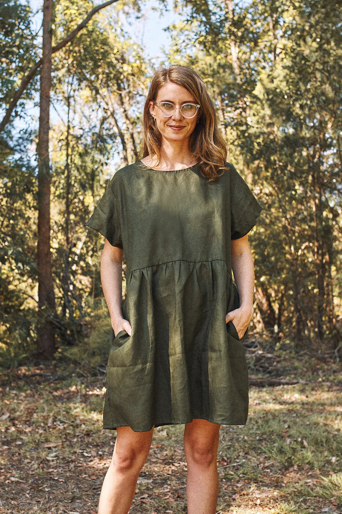 Fawn Dress Set Sewing Pattern | Oversized & Versatile | Sizes AUS 6-22 de Linum Fawn Dress Set Sewing Pattern | Oversized & Versatile | Sizes AUS 6-22 de Linum