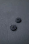 Painter's Navy Hemp Button 15mm - eco-friendly hemp button for sewing and garments