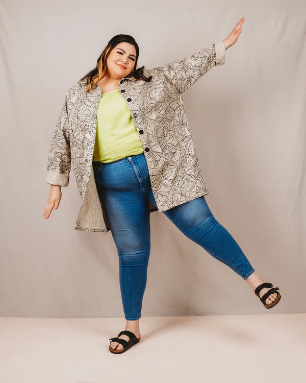 Ilford Jacket Sewing Pattern – unisex modular jacket or shirt with sleeve and pocket options (XS–7X)