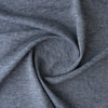 Close-up of Indigo Coast extra wide 280cm 100% linen fabric 165gsm for dresses, shirts, skirts, relaxed pants, curtains and home textiles