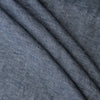 Close-up of Indigo Coast extra wide 280cm 100% linen fabric 165gsm for dresses, shirts, skirts, relaxed pants, curtains and home textiles