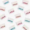 Cute AF woven KATM sewing labels for handmade clothes and DIY sewing projects