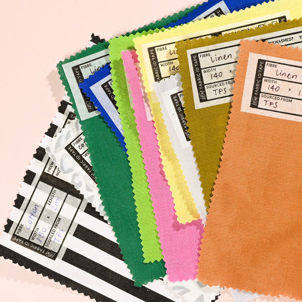 KATM Fabric ID Tape Roll 30m sewing labels for fabric organisation and DIY sewing projects