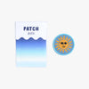 Sunglasses Sun iron-on patch KATM sewing label for handmade clothes and DIY sewing projects