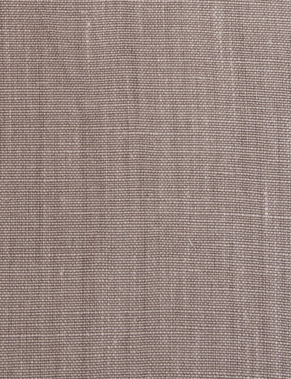Mauve Stone heavyweight 100% linen upholstery fabric in a muted mauve taupe neutral