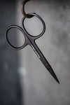 Merchant & Mills Wide Bow Scissors 4" black steel for precise thread snipping at the sewing machine