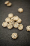 Mottled Recycled Paper Button 13mm 13mm sewing button