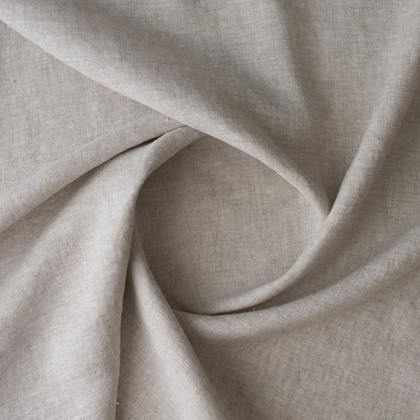 Natural extra wide 280cm 100% linen fabric 165gsm for dresses, shirts, skirts, relaxed pants, curtains and home textiles