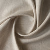 Close-up of natural linen fabric with folds