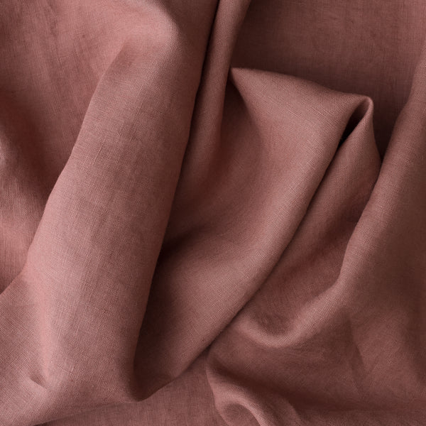 Outback Copper extra wide 280cm 100% linen fabric 165gsm for dresses, shirts, skirts, relaxed pants, curtains and home textiles