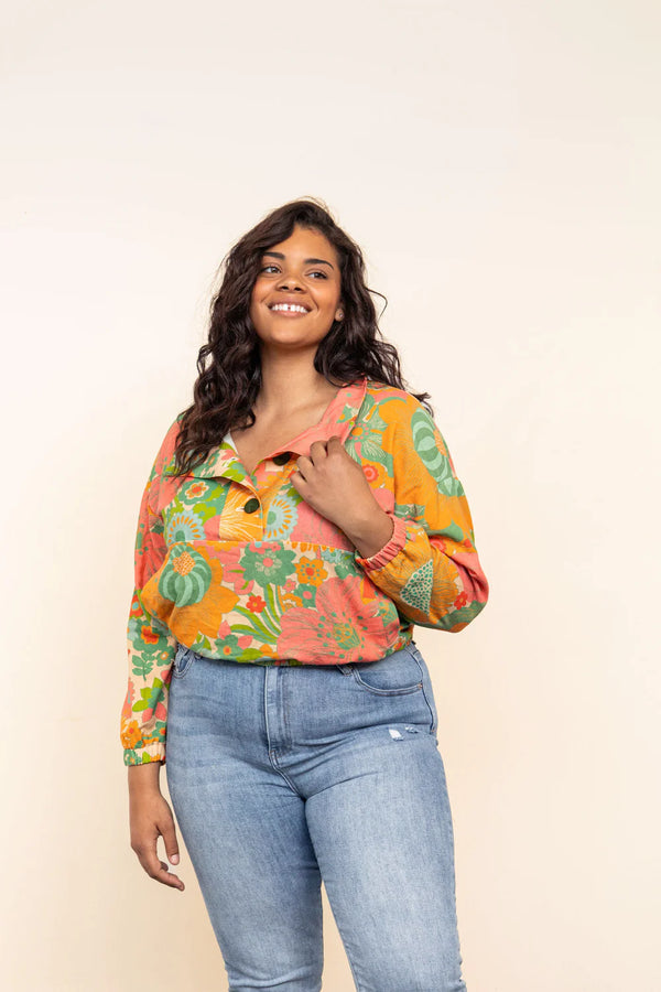 Pogonip Pullover Sewing Pattern – Half-Placket Outdoor Jacket (XS-7X)