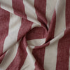 Rosewood Broadstripe Extra Wide 100% Linen Fabric