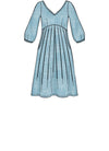 Simplicity Sewing Pattern S8910 for Misses' Dresses with length and sleeve variations