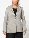 Sloane Woven Jacket Sewing Pattern – relaxed-fit single-breasted jacket with revere collar