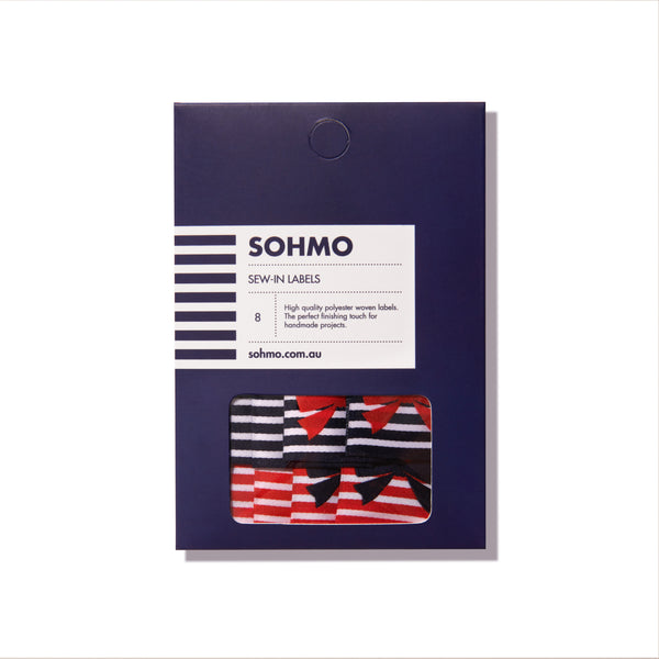 sohmo bow stripe labels 3