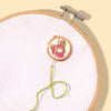 SOHMO embroidery hoop pink magnetic needle minder for sewing and embroidery