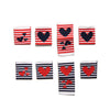 sohmo heart stripe labels 4