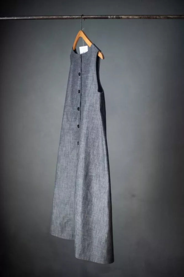 The Trapeze Sewing Pattern - Flared Dress with Neat Shoulders and Shallow Neckline