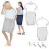 Eme Dress Multi-Size Sewing Pattern - hard copy-Sewing Patterns-Style Arc-4-16-de Linum