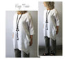 Kaye Tunic Multi-Size Sewing Pattern - hard copy-Sewing Patterns-Style Arc-4-16-de Linum