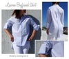 Lauren Boyfriend Shirt Multi-Size Sewing Pattern - hard copy-Sewing Patterns-Style Arc-4-16-de Linum