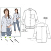 Lauren Boyfriend Shirt Multi-Size Sewing Pattern - hard copy-Sewing Patterns-Style Arc-4-16-de Linum