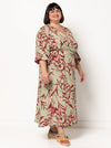 Millicent Wrap Dress Multi-Size Sewing Pattern - hard copy