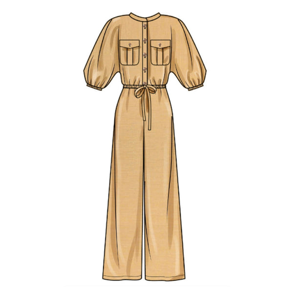 Misses' Dresses and Jumpsuit Multi-Size Sewing Pattern