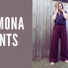 Pomona Pants in Chocolate Linen by Bri