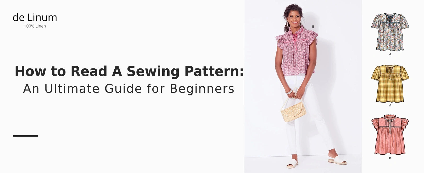 How to Read a Sewing Pattern : An Ultimate Guide for Beginners – de Linum