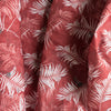 Brick Red Breeze Linen Blend Fabric