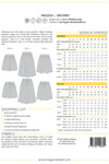 Brumby skirt multi size sewing pattern